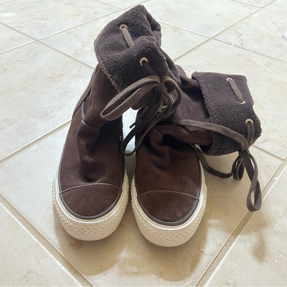 Converse All Star Andover Suede Fold Down
Ankle Boots Sneaker Brown Size 6 - Picture 11 of 14